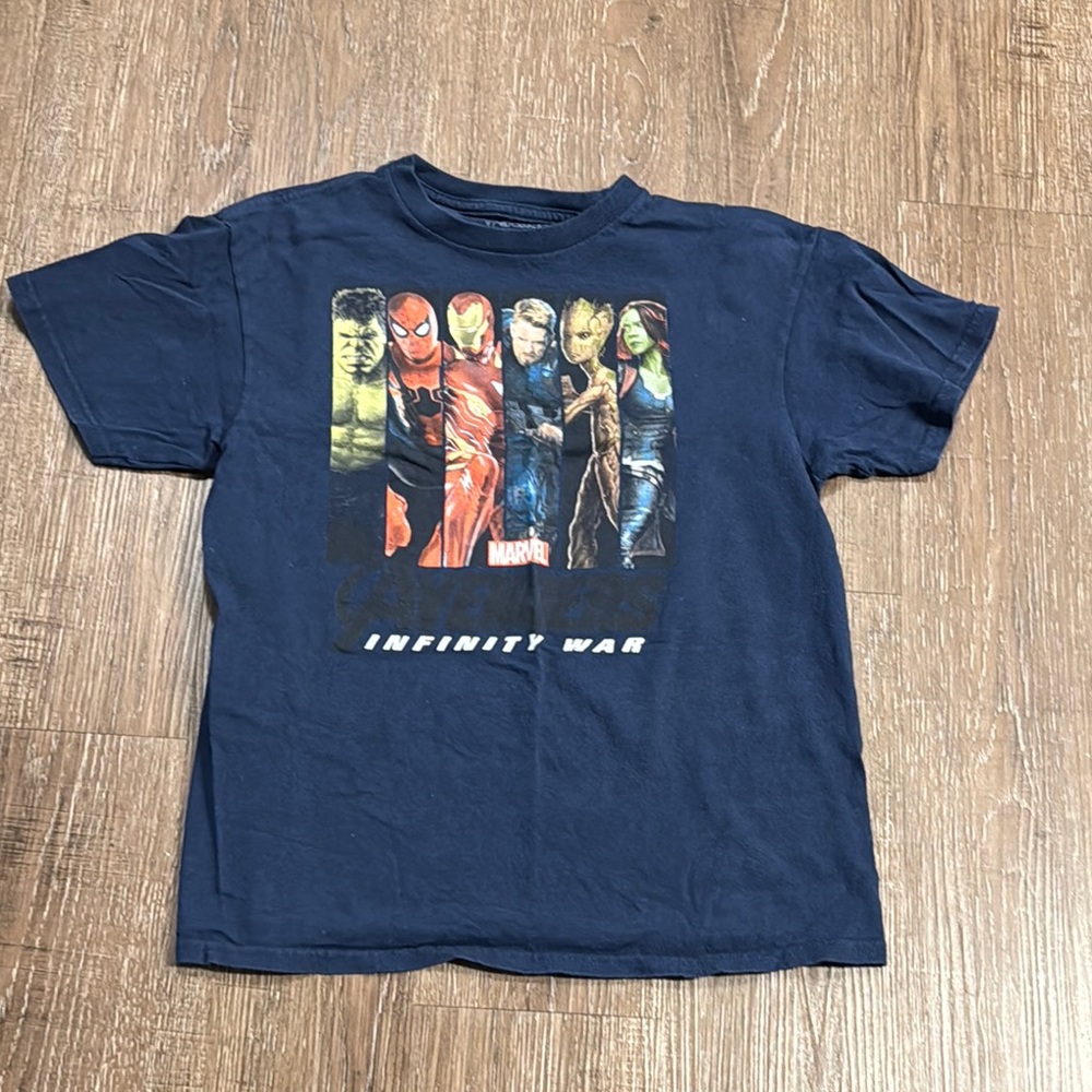 Marvel Blue Infinity War Action Tee